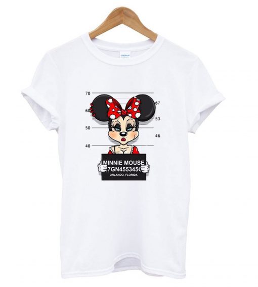 Minnie Mouse White T shirt