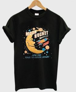 Moon Rocket Unisex T-Shirt