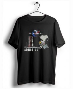 Nasa 1969 2019 Apollo 11 Astronaut Snoopy T-Shirt