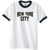 New York City Ringer T shirt