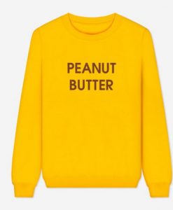 Peanut Butter Yellow Sweatshirt KM