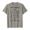 Phoebe Funny Quote T-Shirt THD