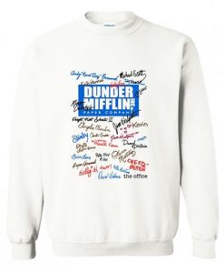 The Office Dunder Mifflin Signature Sweatshirt