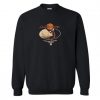 Vintage Curious George Sweatshirt Black