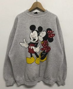 Vintage Mickey and Minnie Sweatshirt