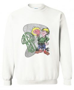 Wholesale Green Day Brain Boy Sweatshirt