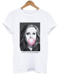 adele bubble gum shirt