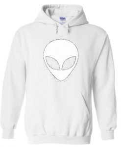 alien head hoodie THD