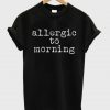 allergic to morning