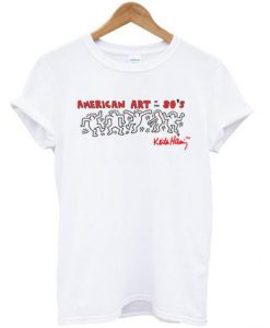 american art of the 80′ tshirt
