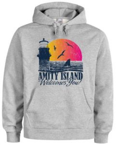 amity island welcomes you hoodie THD