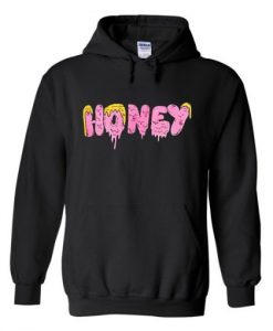 honey font hoodie THD