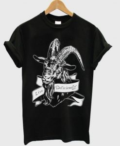 live deliciously t-shirt THD