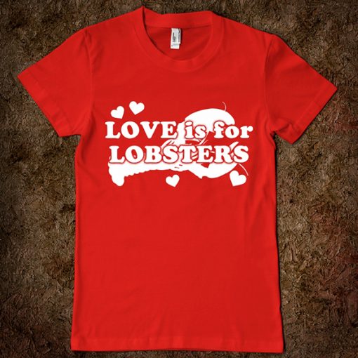 lobsters valentines t shirt THD