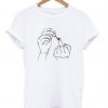 middle finger t-shirt