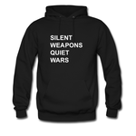 silent weapons quiet wars HOODIE THD