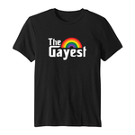 the gayest rainbow t-shirt THD