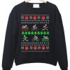 triathlon christmas sweater sweatshirt