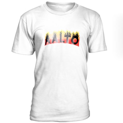 Aalto Frayed Trim Tshirt thd