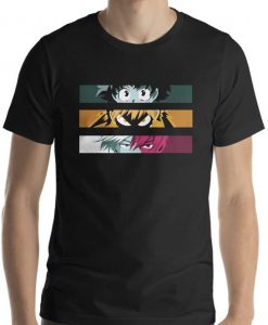 Academia hero blocks popular japanese T Shirt THD