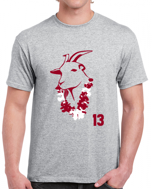 Alabama College Football Tua Tagovailoa Hawaiian Goat T Shirt THD