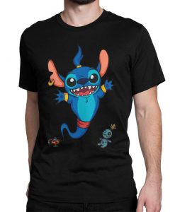 Aladdin Genie x Stitch Art T-Shirt THD