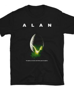 Alan – In Space, No One Can Hear You In Space Short-Sleeve Unisex T-Shirt THD