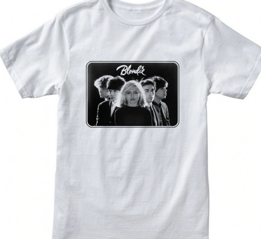 Blondie Band Photo Punk Rock T-Shirt THD