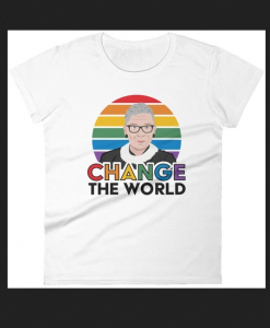 CHANGE THE WORLD Feminist T-Shirts THD