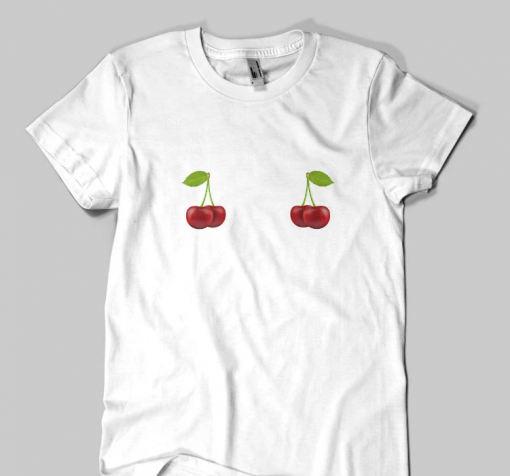 Cherry boobs T-shirt THD