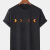 Color Moon Pattern T-SHIRT THD
