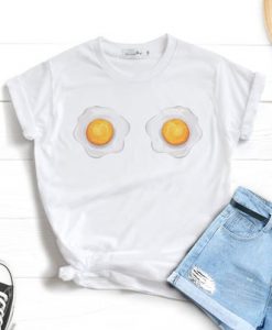 Fried egg Shirt Fried egg boob Shirt THD