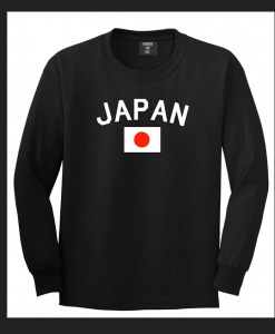 Japan With Japanese Flag SWEATSHIRTS THD
