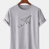 Letter Printed T-SHIRT THD