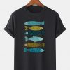 Opposite Fishes T-SHIRT THD