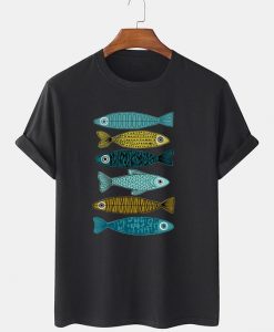 Opposite Fishes T-SHIRT THD