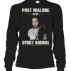 Post malone is my spirit Animal SWEATSHIRT THD