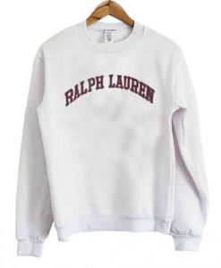 Ralph Lauren White Sweatshirt