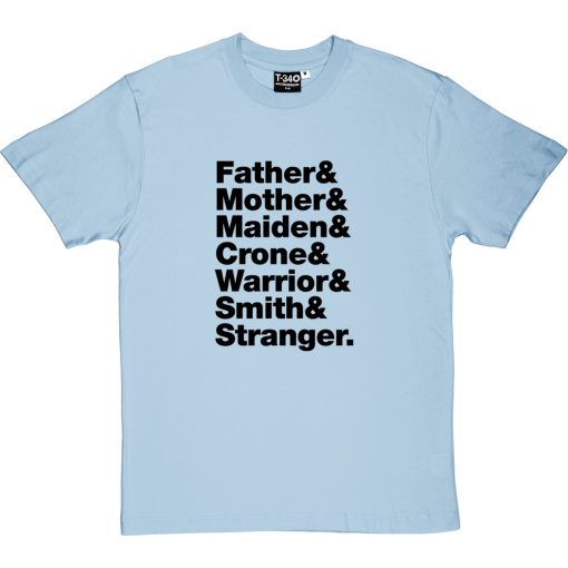 The Seven (Game of Thrones) Line-Up tshirt THD