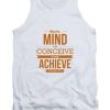WHAT THE MIND Napoleon Hill Typography TANKTOP THD
