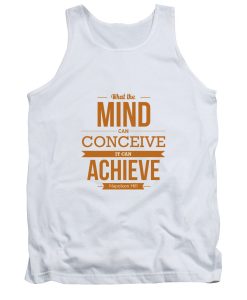 WHAT THE MIND Napoleon Hill Typography TANKTOP THD