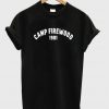 camp firewood 1981 t-shirt THD