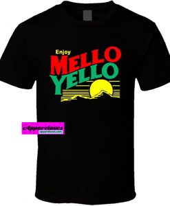 80's Retro Enjoy Mellow Yellow Drink T Shirt THD