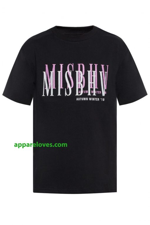 AUTUMN WINTER '18 T-shirt MISBHV TEE THD