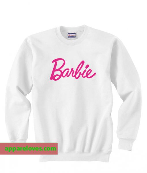 Barbie Logo Sweatshirt shirt thd