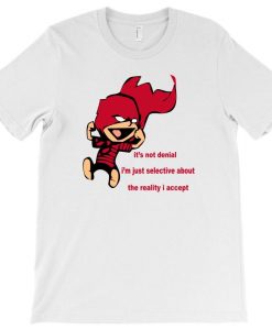 Custom Calvin & Hobbes It's Not Denial T-shirt THD