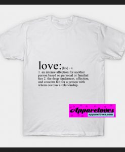 Definition of Love T-SHIRT THD