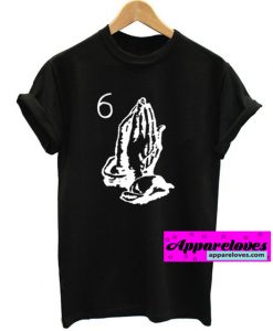 Drake OVO 6 God praying hand tshirt thd
