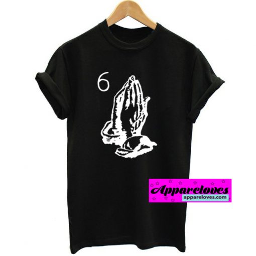 Drake OVO 6 God praying hand tshirt thd