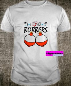 Funny Fishing Boobie Bobber Boob Shirt THD